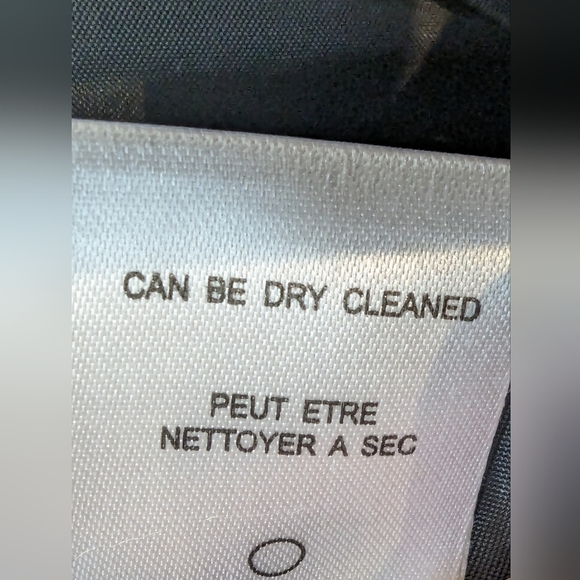 Vintage Wool Cape, black wool blend with satin tie Size M loose fit - Picture 7 of 13